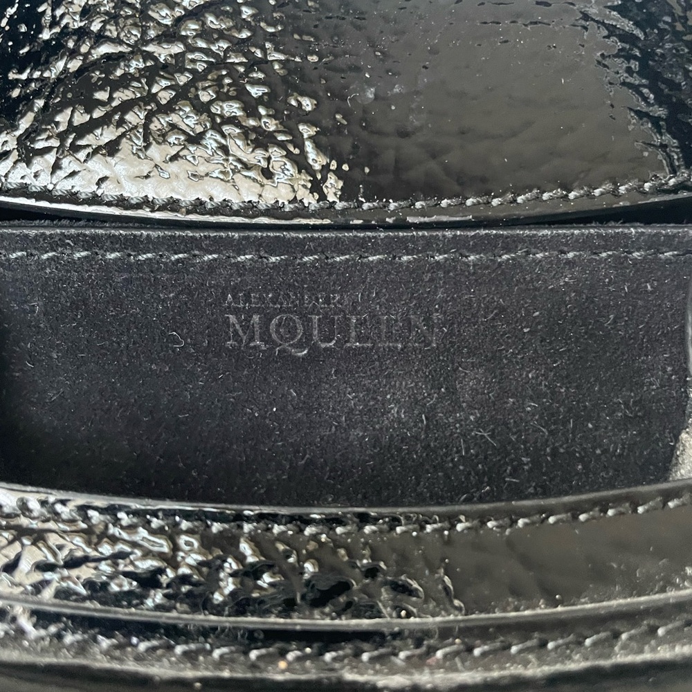 Alexander McQueen heroin studded mini bag - Picture 4 of 9